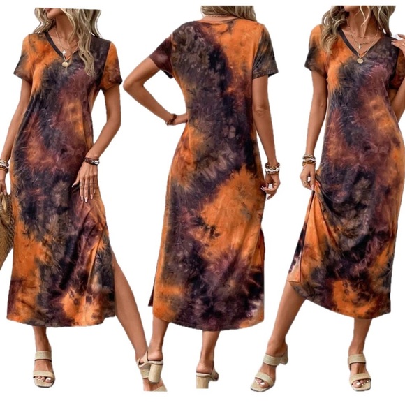 Tie Dye Tee Dress - Picture 5 of 5